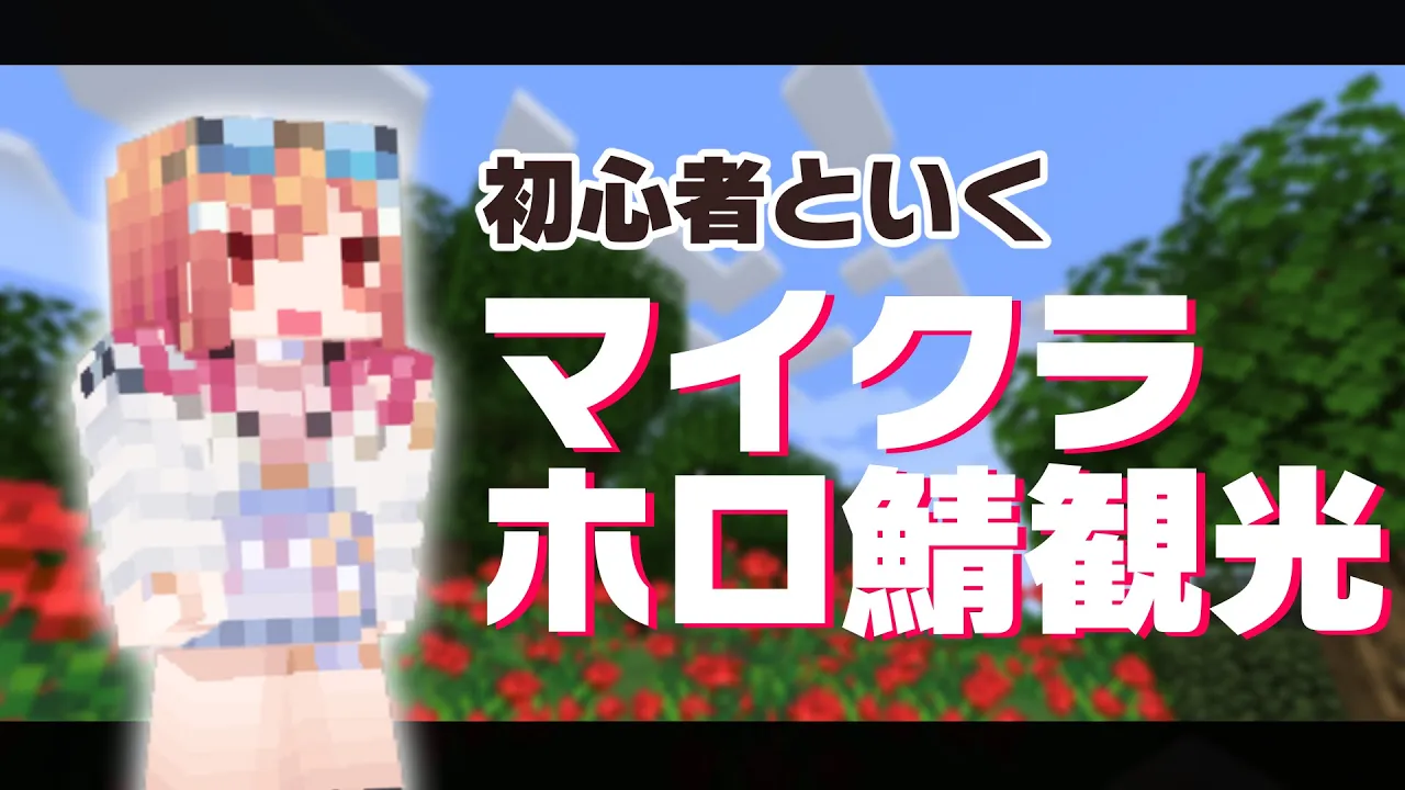 【ホロ鯖】星街すいせい先輩が案内してくれたあああ！！！！！！！ホロ鯖＆マイクラ初心者なので案内してください！！【#一条莉々華/hololive DEV_IS】