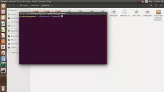 how to run java RMI Program in ubuntu