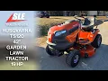 Husqvarna TS 120 42 Garden Lawn Tractor 19HP Briggs Stratton Review