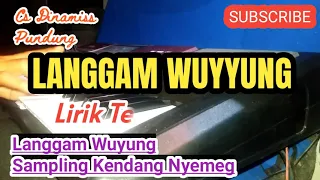 Download Langgam Wuyyung Sampling Kendang Nyemeg Korg PA700 MP3