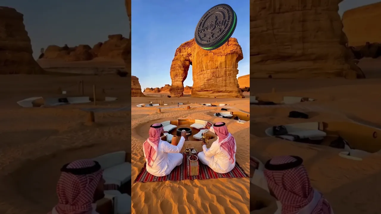 شجع الأخضر مع اوريو