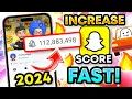 INCREASE SNAPSCORE FAST 2024 112 000 000 BOOST Snap Score Snapchat Score HACK Android