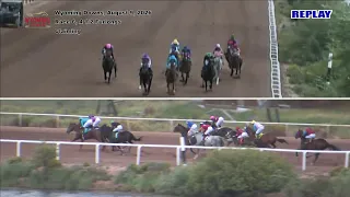 Wyoming Downs Live Horse Racing August 9 Part 2 2026