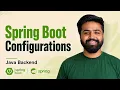 Spring Boot Core SpringBootApplication Auto Configurations Spring Boot full course