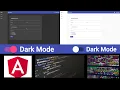 Add Dark Mode with Toggle in any Angular Application - Dashboard