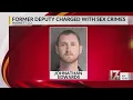 Ex-Harnett County Sheriff s deputy charged with sex crimes destroying evidence sheriff