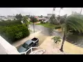 Hurricane idelia update 830 am from the front of my house