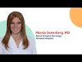 Get to Know Mandy Greenberg MD Breast Surgical Oncologist at Norwalk Hospital