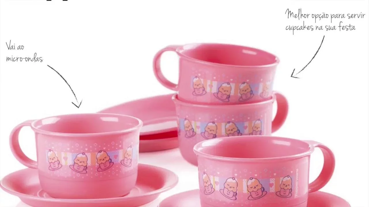 RECEITA CUPCAKE NA XÍCARA TUPPERWARE