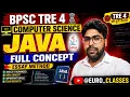 BPSC TRE 4 COMPUTER SCIENCE JAVA Full Concept l Shorts Method EURO - CLASSES