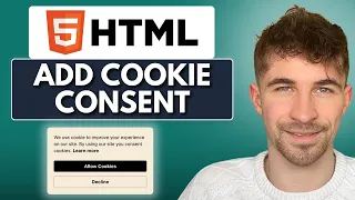 How to Add a Cookie Consent Popup to HTML Website 2025