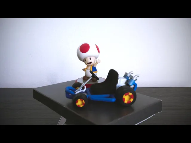 Mario Kart 64 Style Go-Kart (for San-Ei Plushs and Amiibos) video thumbnail