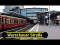S-Bahn Station Warschauer Straße - Berlin 🇩🇪 - Walkthrough 🚶