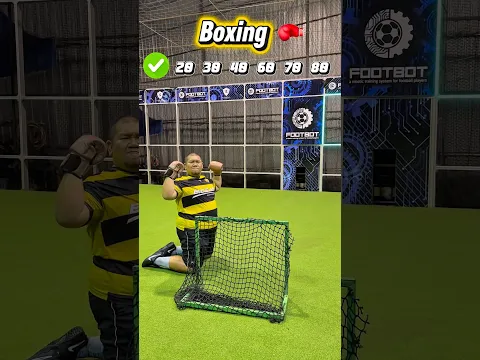 🥊 Boxing Gloves vs Rising Ball Speed ⚡ What’s His Limit? ⚽🔥