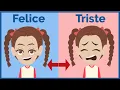 Download Lagu 50 Italian Opposite Adjectives  - Italian Vocabulary [ENG SUB]