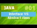 Interface VS Abstract classes Java Look Learn English