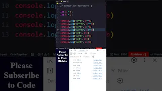 Comparison Operators in JavaScript Day 10 of 45 Days JavaScript Challenge
