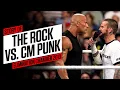 The story of The Rock vs. CM Punk at Elimination Chamber 2013
