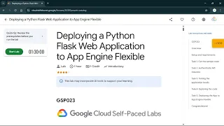Deploying a Python Flask Web Application to App Engine Flexible