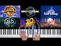 Download Lagu Top Movies Intros (20th Century, Disney, Universal, WB ...) - Piano Tutorial
