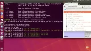 PHP built-in web server