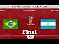 PES 2018 | Brazil vs Argentina | FIFA World Cup Final | Gameplay PC