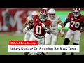 AK Dear Injury Update Alabama football Running Back out six weeks