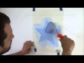 Basic Stencilling - Using a paint roller