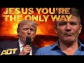 Download Lagu BARRON Trump SHOCKS America Singing Jesus You're The Only Way On AGT!