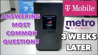 Metro by t - mobile 5G Home internet 3 weeks later my honest opinion Q A
