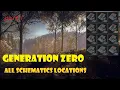 Generation Zero All Schematics Locations - Apparel Upgrades