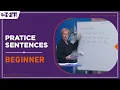 Let s Start English 59 - Lesson 9 Pratice Sentences Beginner Levels