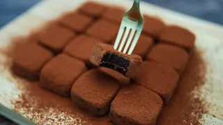 أسهل طريقه لعمل ترافيل الشوكولاته بأربع مكونات بس متوفره فى كل بيت 