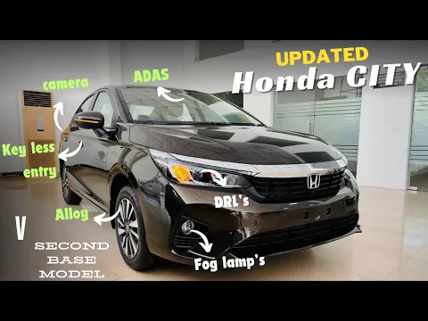 honda city 2024 | honda city v second base most VFM variant , features , on road price : honda city