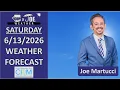 Jersey Shore Weekend Weather Forecast for June 13-14 2026