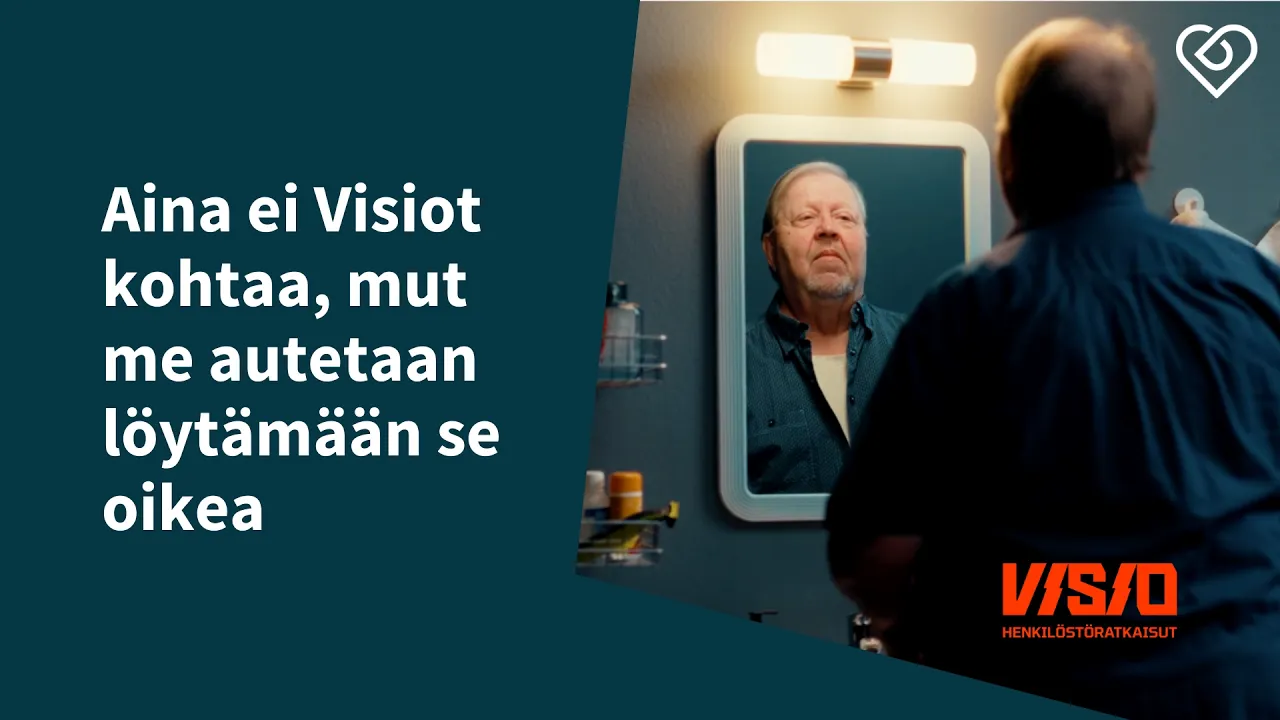 Duunitori — VISIO HENKILÖSTÖRÄTKAIUT — What is your vision? (YouTube video ad)