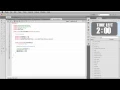Intro to Actionscript 3 Object Oriented Programming Making a Countdown Clock Timer Mobile clip26