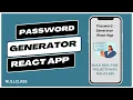 Password Generator React App NullClass