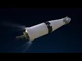 3D Aerospace Animation Saturn V Launch Apollo Mission