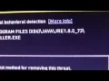 Java 8 update 73 has virus AVG says 16feb16