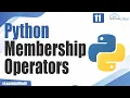 What are Membership Operators in Python Explained in Hindi For Beginners