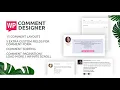 WP Comment Designer - Customize And Design WordPress Comments And Comment Form Codecanyon Scripts