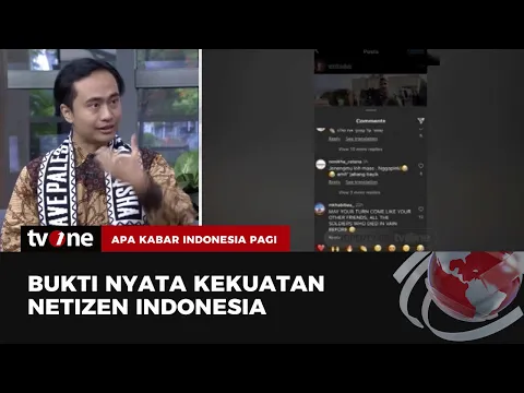 Netizen Indonesia Bertindak, Akun Zionis Ketar-ketir