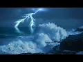 Download Lagu Epic Thunderstorm + Huge Ocean Waves + Rain Sounds for Sleeping