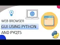 Make A WebBrowser Application Using Python PyQt5 l KNOWLEDGE DOCTOR l Mishu Dhar