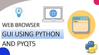 Make A WebBrowser Application Using Python PyQt5 l KNOWLEDGE DOCTOR l Mishu Dhar