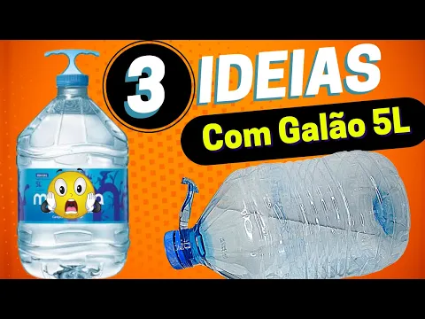 Download MP3 3 ideias com galões de 5 litros - Artesanato com Galões de 5 Litros