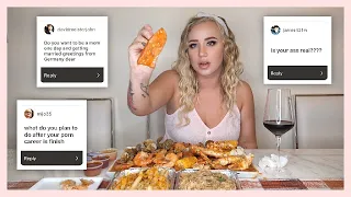 HUGE Cajun Boil Mukbang Q A With Bailey Brooke