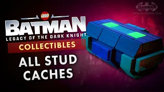 LEGO Batman: Legacy of the Dark Knight - All 100 Stud Caches Locations Guide