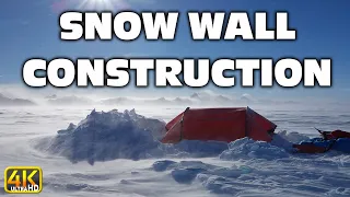 Download Winter Camping Snow Wall Construction Pro Tips (4k UHD) #snowcamping (new) MP3